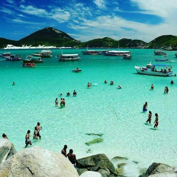 Apartamento Luar de Arraial próximo a praia dos Anjos Arraial do Cabo Exterior foto